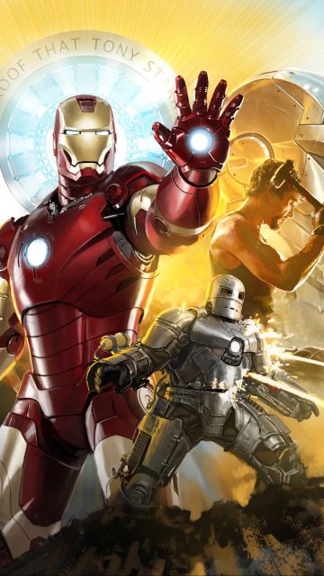 Iron Man, Movie poster, Tribute, Marvel Comics, Marvel Superheroes, 5K, 8K