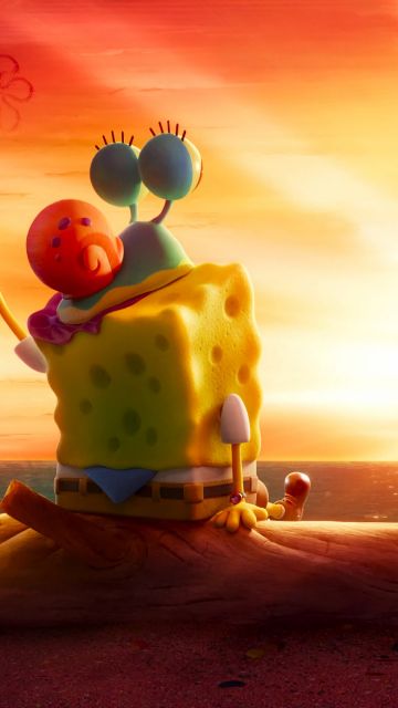 SpongeBob, Gary the Snail, Animation movies, 3D SpongeBob, The SpongeBob Movie: Sponge on the Run