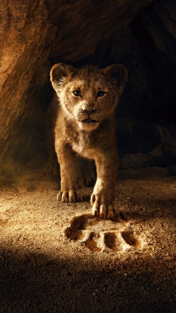 Simba, The Lion King, Lion cub, 5K