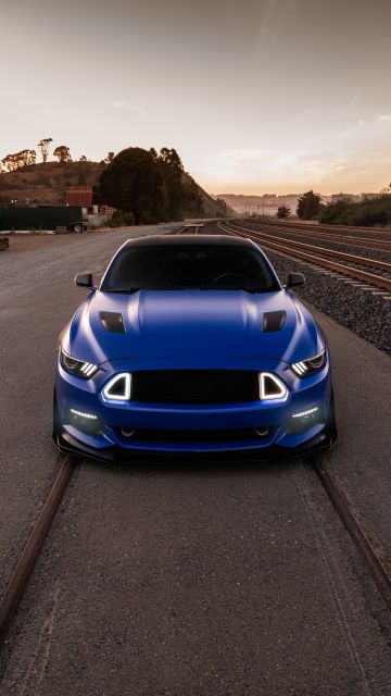 Ford Mustang GT, Muscle sports cars, 5K