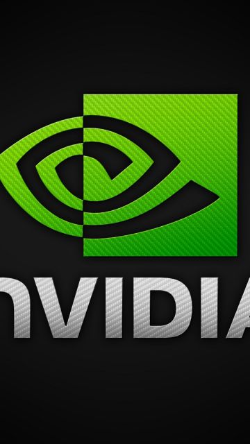 Nvidia Logo, Dark background